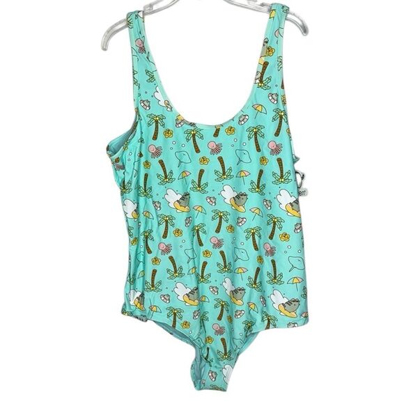Pusheen Surf Plus Size One Piece Bathing Suit. Size 4XL. NWT. - Picture 2 of 11